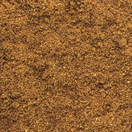 Une image montrant de la poudre de garam masala étalée.