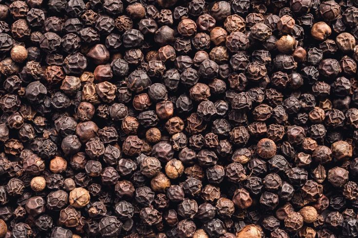 Une image montrant des graines de poivre.